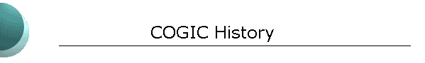 COGIC History