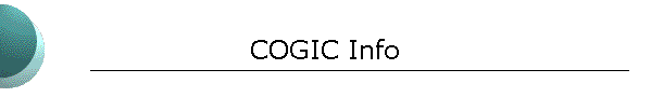COGIC Info